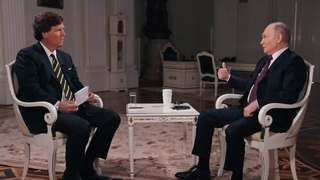 Владимир Путин и Такер Карлсон / Фото: кадр из видео