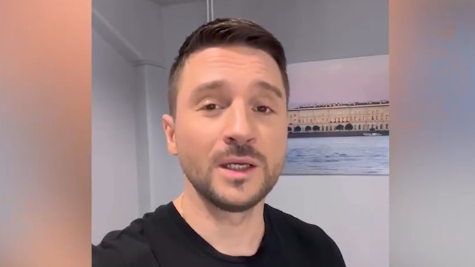 Кадр из видео, опубликованного в соцсетях Сергея Лазарева