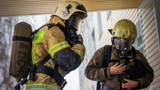 Барнаульские пожарные / Фото: "Про пожарных и спасателей" / t.me/pso1_barnaul
