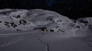 Зимняя ночь в горах / Фото: unsplash.com