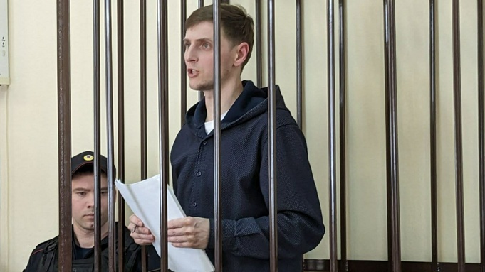 Константин Падун в суде 26 февраля / Фото: Антон Дегтярев