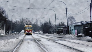 Трамвай в Барнауле/ Фото: amic.ru