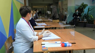 Избирательный участок / Фото: Екатерина Смолихина / amic.ru 