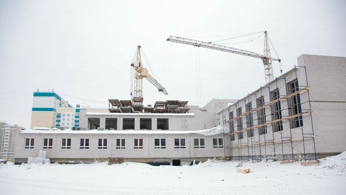 Строительство школы в Барнауле / Фото: мэрия Барнаула