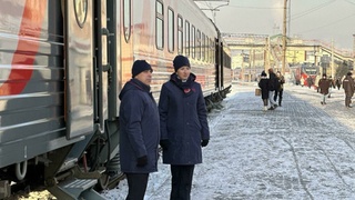Железнодорожный вокзал Барнаула / Фото: Минтранс Алтайского края