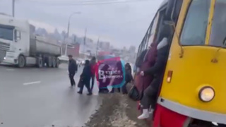 Кадр из видео, снятого очевидцами / "В курсе 22"