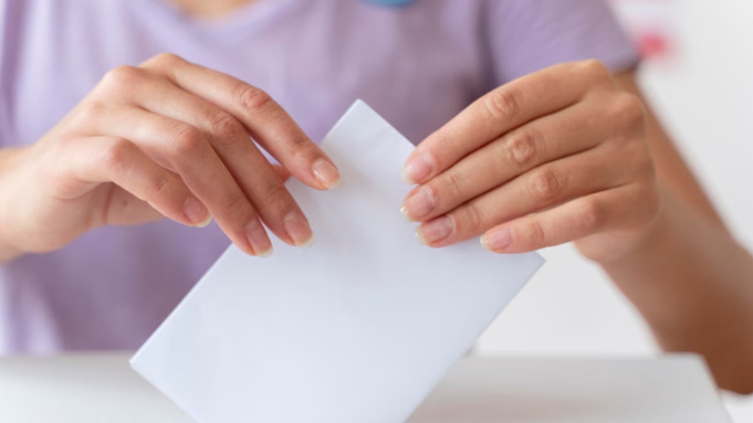 Человек, опускающий бюллетень в урну / Фото: pxhere.com