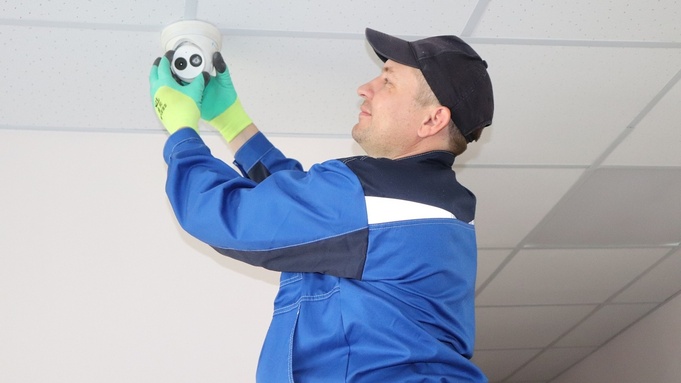 Установка камер / Фото: "Ростелеком"