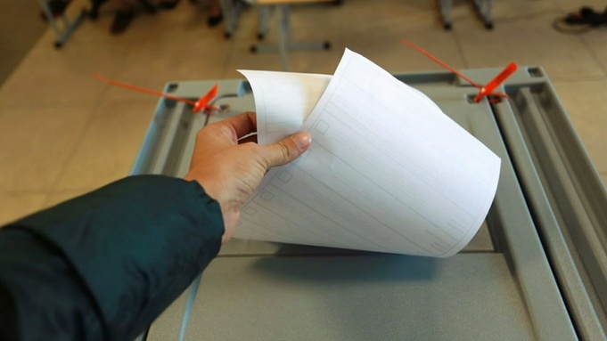 Бюллетень на выборах в Алтайском крае / Фото: Екатерина Смолихина / amic.ru