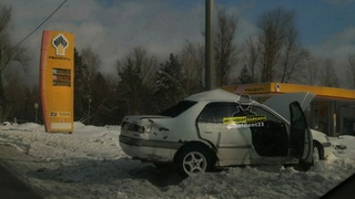 ДТП на шоссе Ленточный бор / Фото: "Инцидент Барнаул"