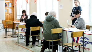 Выборы президента России в Барнауле / Фото: Алина Богомолова / amic.ru