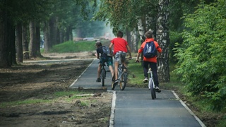 Велодорожка в Барнауле / Фото: amic.ru