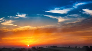 Яркий рассвет / Фото: pixabay.com