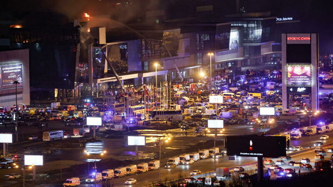 Теракт в "Крокус Сити Холле" / Фото: ТАСС