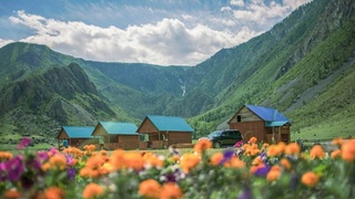 Турбаза "Эзен"&nbsp;в Улаганском районе / Фото: altaitg.ru