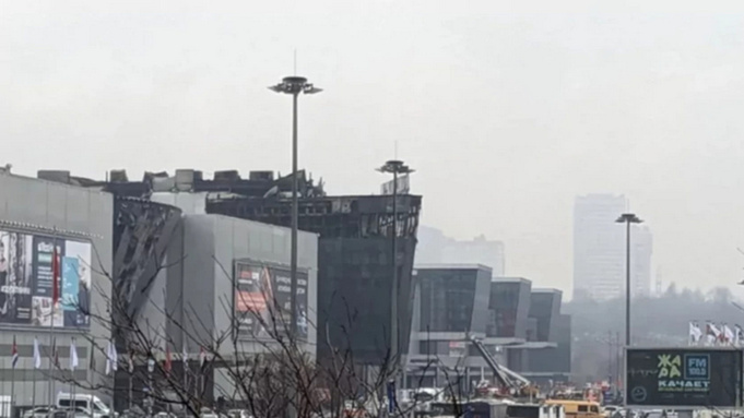 "Крокус Сити Холл" после теракта / Фото: amic.ru