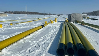 Строительство газопровода / Фото: "Газпром газораспределение Барнаул"