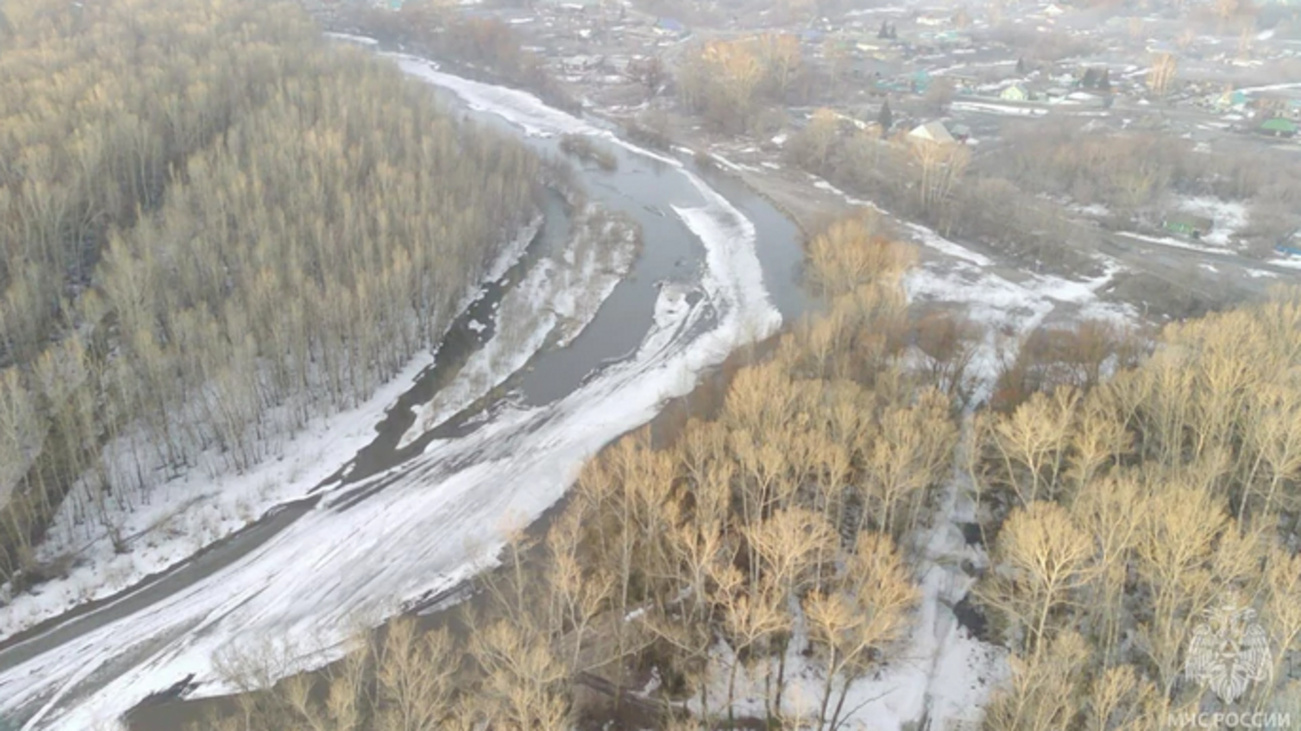 Разлив реки / Фото: ГУ МЧС России по Алтайскому краю