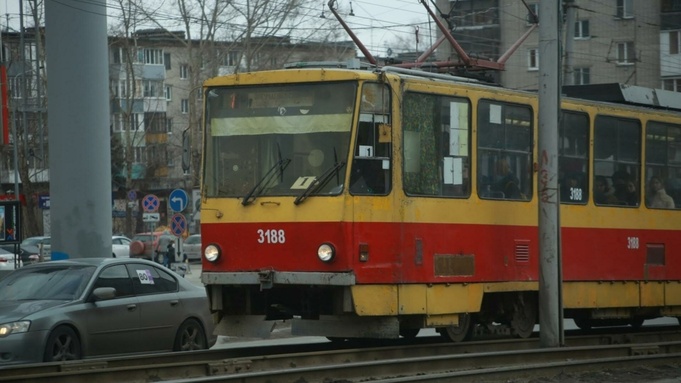 Трамвай в Барнауле / Фото: amic.ru