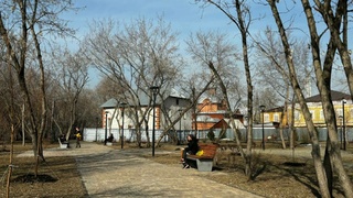 Сквер на улице Приречной / Фото: администрация Центрального района Барнаула