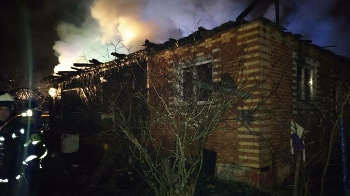 Пожар в подмосковном Воскресенске / Фото: МЧС России