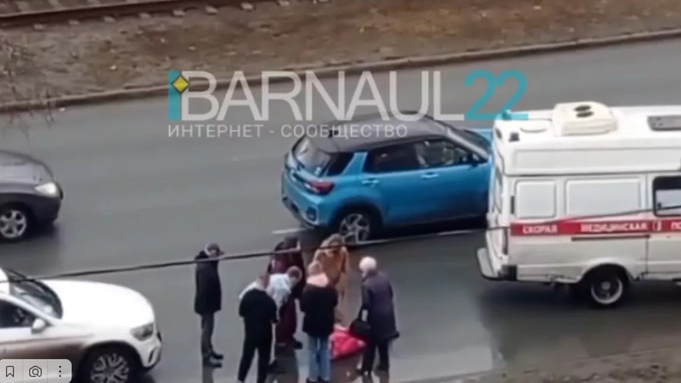 Авария в Барнауле
/ Фото: скриншот из видео Barnaul 22