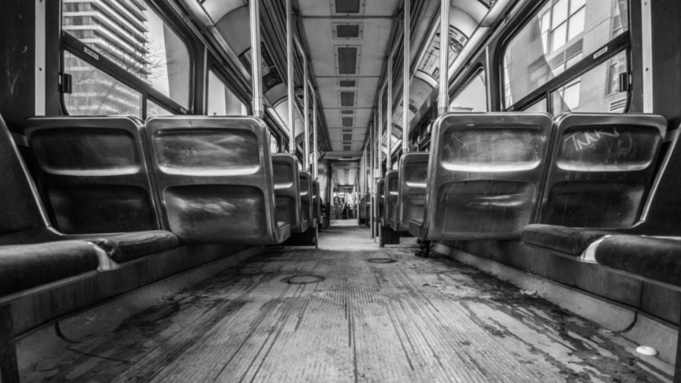 Пустой автобус / Фото: pxhere.com