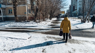 Гололед в Барнауле / Фото: Екатерина Смолихина