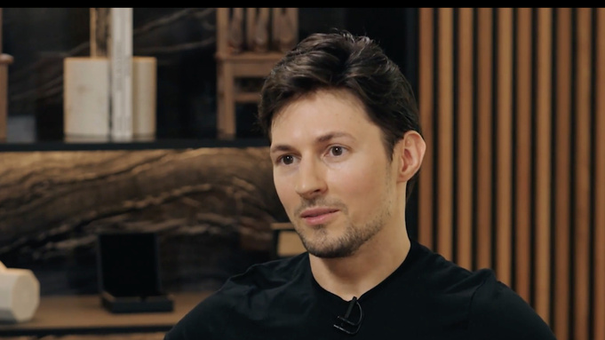 Павел Дуров / Кадр: YouTube-кала Такера Карлсона