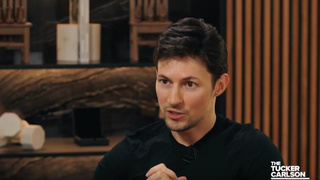 Павел Дуров в интервью Такеру Карлсону/ Скриншот из интервью Павла Дурова Такеру Карлсону