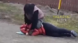 Кадр из видео "Инцидент Бийск"   