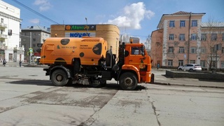 Чистка улиц в Барнауле / Фото: barnual.org