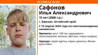 Ориентировка / Фото: "ЛизаАлерт"  