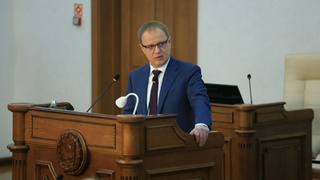 Отчет губернатора Алтайского края 24 апреля / Фото: Екатерина Смолихина / amic.ru