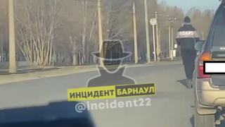 Кадр из видео / Фото: Инцидент Барнаул
