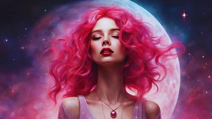 Девушка с розовыми волосами / Фото: pixabay.com