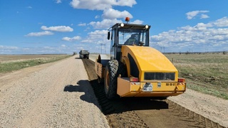 Строительство дороги / Фото: Минтранс Алтайского края