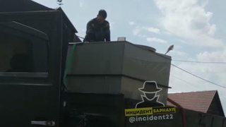 Кадр из видео / "Инцидент Барнаул"  