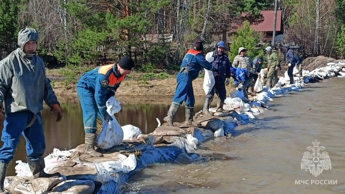 Паводок в Омской области / Фото: МЧС Омской области