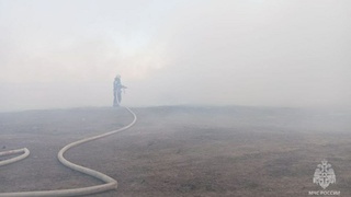 Фото с места пожара / ГУ МЧС по Алтайскому краю