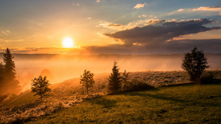 Рассвет в горах / Фото: unsplash.com