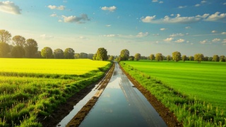 Дорога после дождя / Изображение: Kandinsky