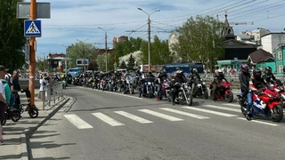 Мотоциклисты в Барнауле / Фото: "В курсе 22"