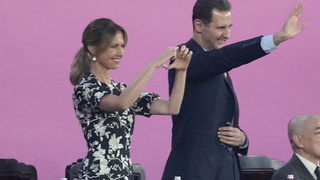 Асма Асад и ее муж Башар Асад / Фото:  AP/TASS 