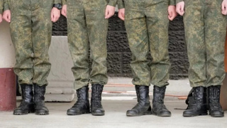 Российские солдаты на построении / Фото: amic.ru