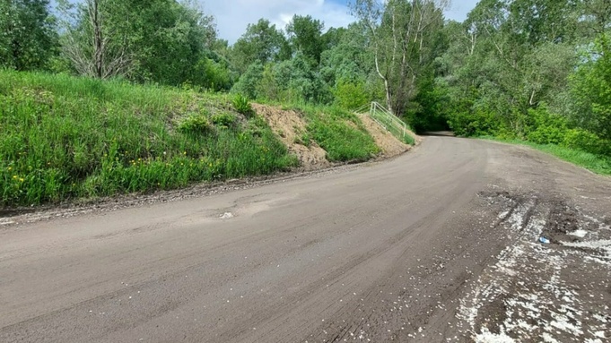 Насыпь в поселке Ильича / пресс-служба мэрии