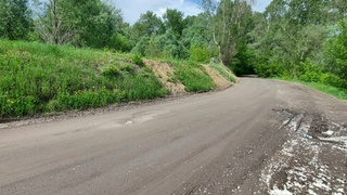 Насыпь в поселке Ильича / пресс-служба мэрии