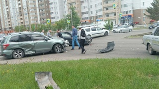 ДТП в "Невском" / Фото: "Инцидент Барнаул"