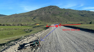 Место ДТП / Фото: МВД Республики Алтай