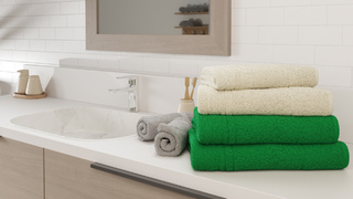 Ванная комната. Полотенца / Фото: "Пятерочка"